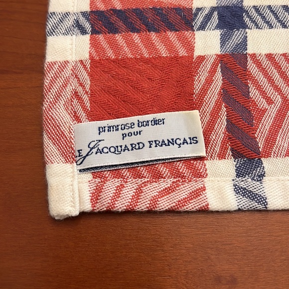 VTG Le Jacquard Français Grapes (Raisins) Napkin & Placemat Set 2 - Picture 3 of 10